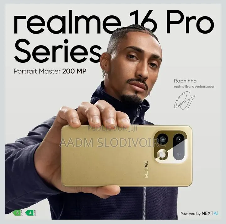 Nouveau Realme 16 Pro+ 256 GB Autre