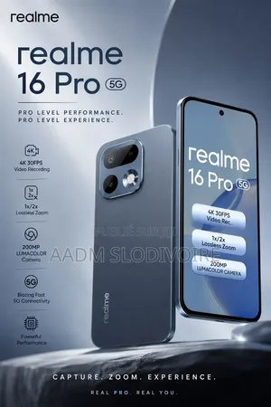 Nouveau Realme 16 Pro 256 GB Gris