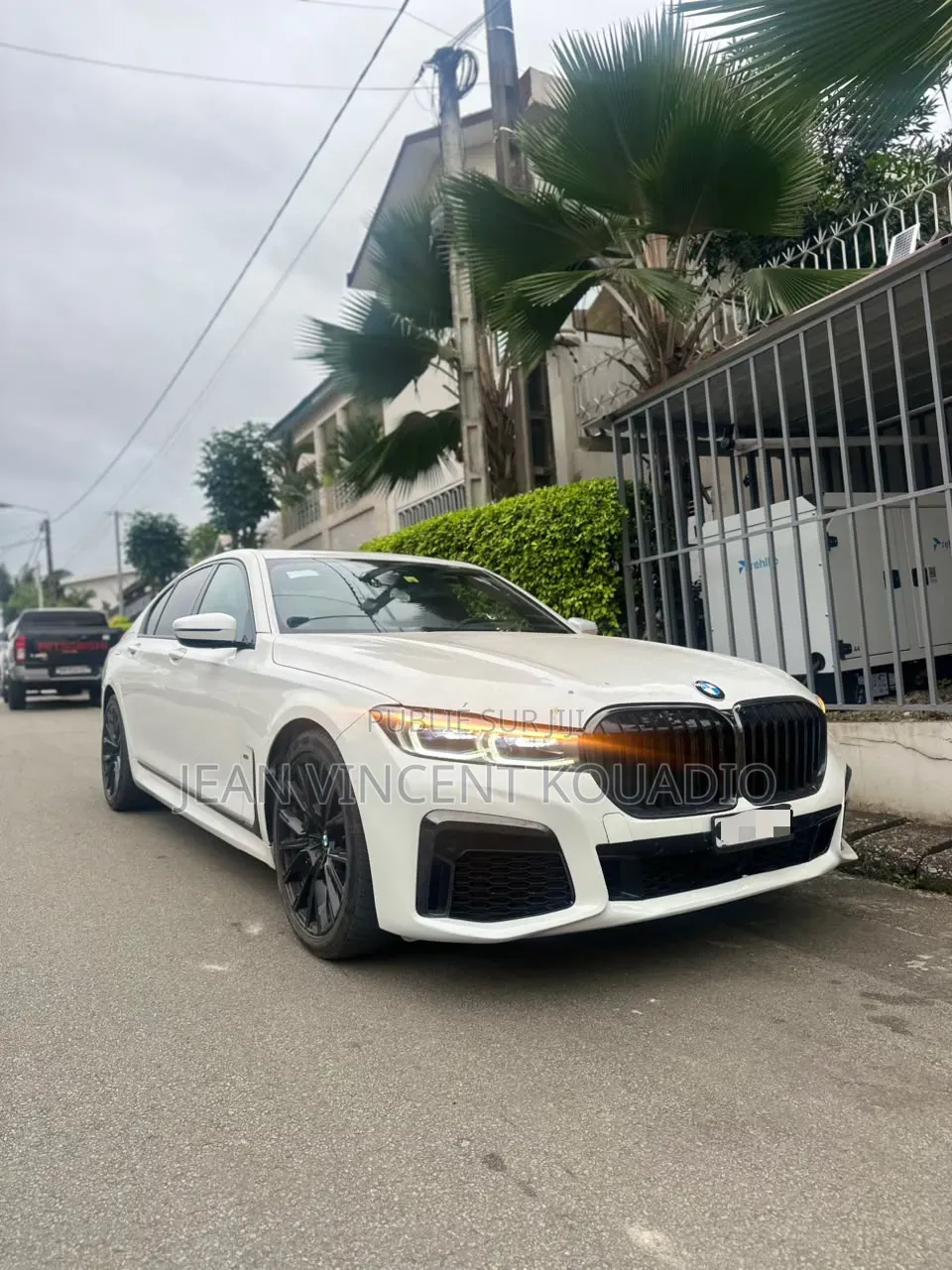 BMW 740 2020 Blanc