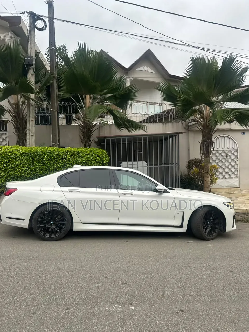 BMW 740 2020 Blanc
