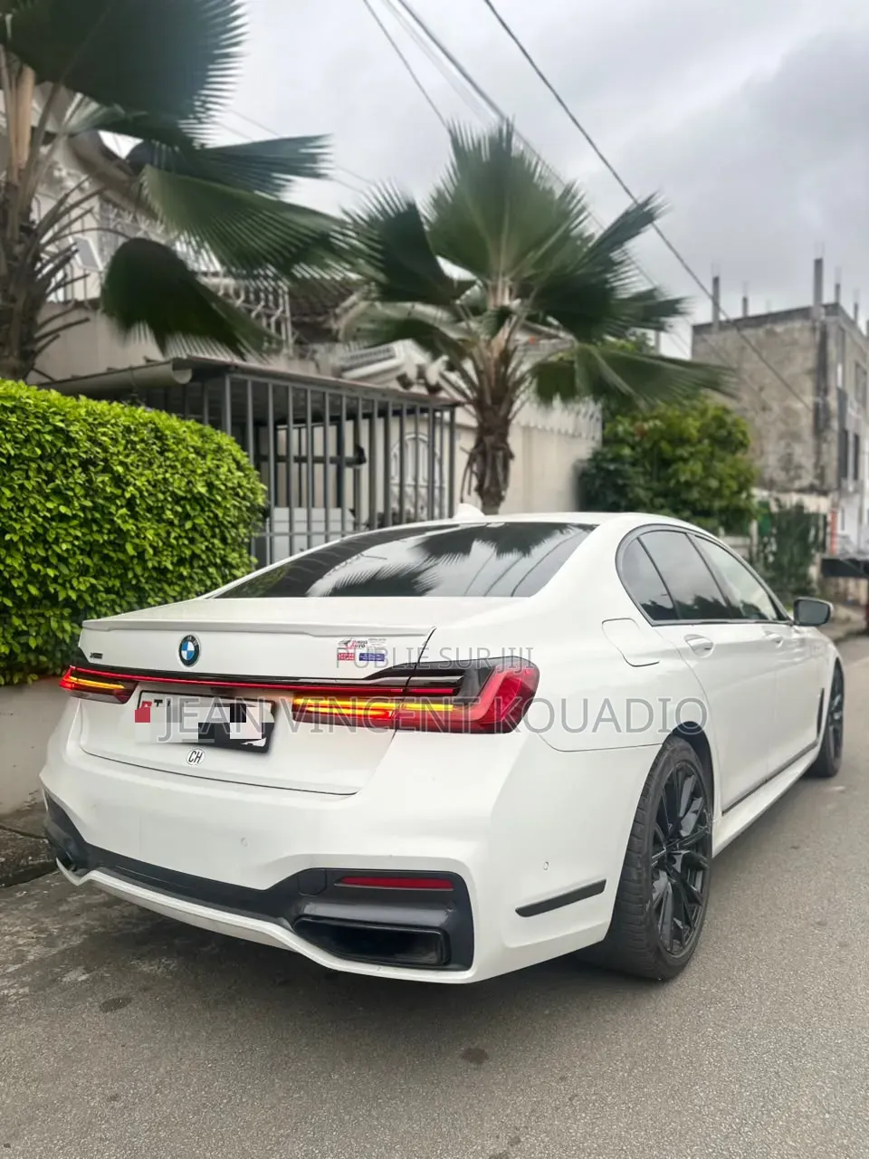BMW 740 2020 Blanc