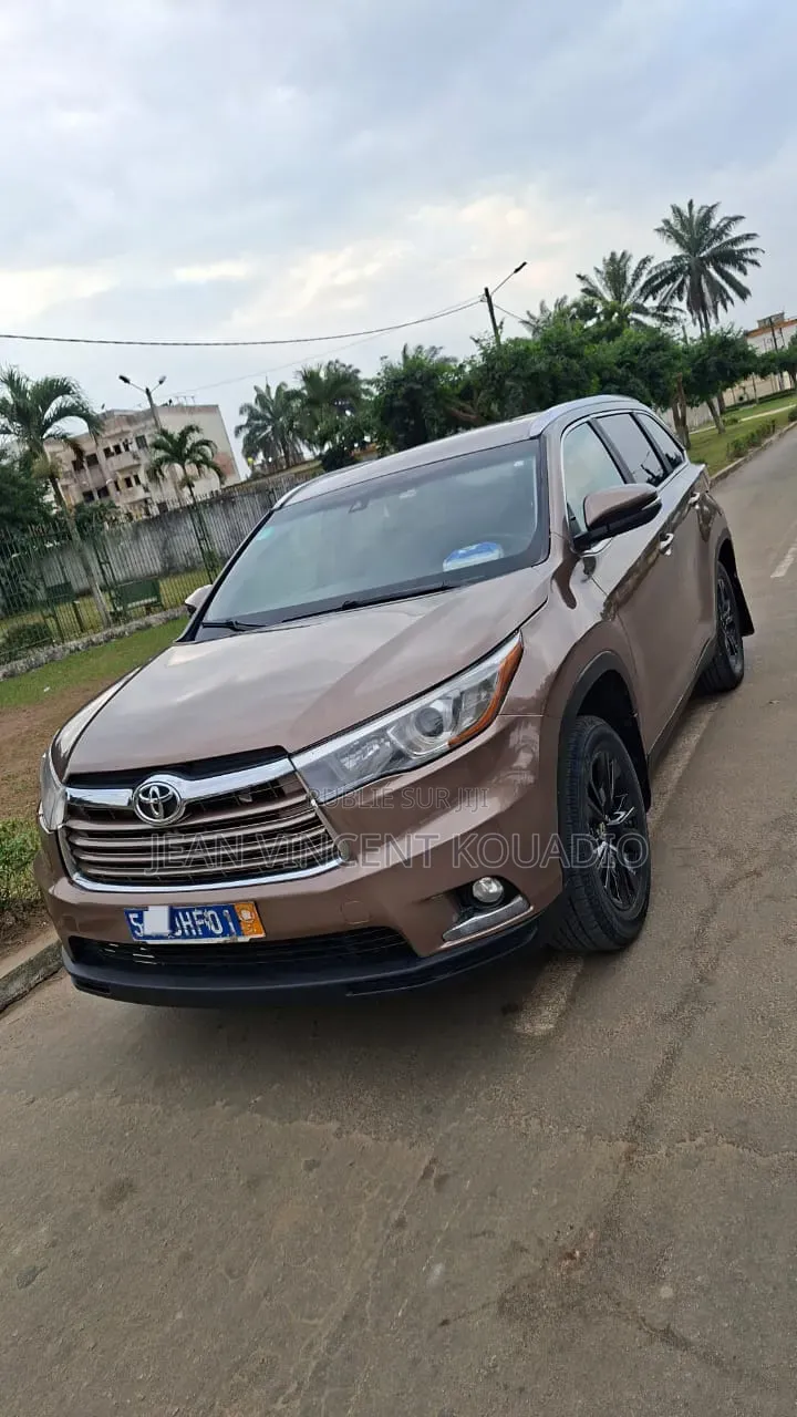 Toyota Highlander 2016 Marron