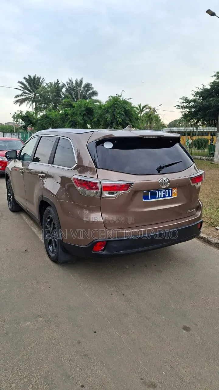 Toyota Highlander 2016 Marron