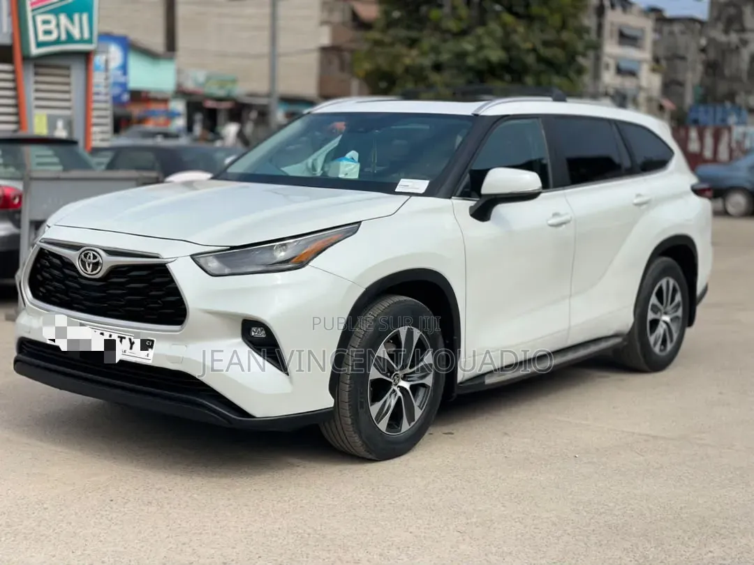 Nouveau Toyota Highlander 2025 Blanc
