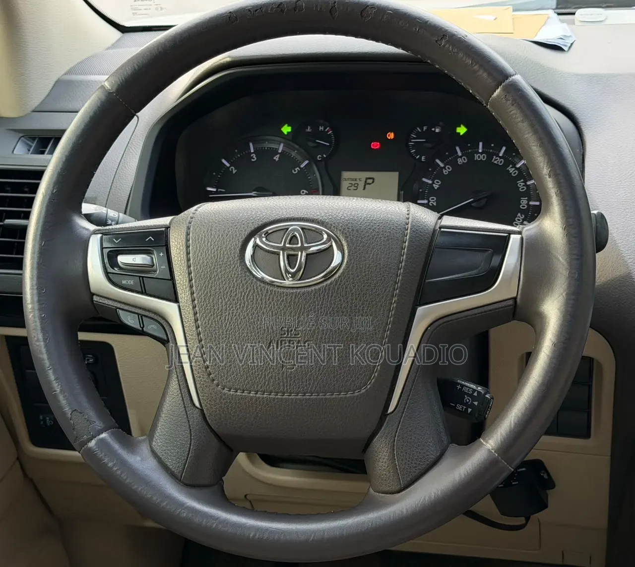 Toyota Land Cruiser Prado 2020 Blanc