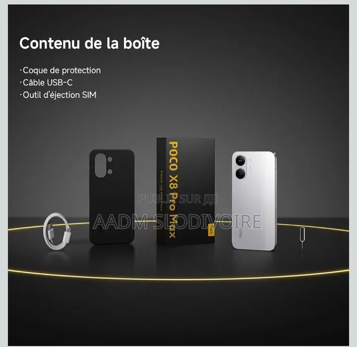 Nouveau Xiaomi Poco X8 Pro Max 512 GB Blanc