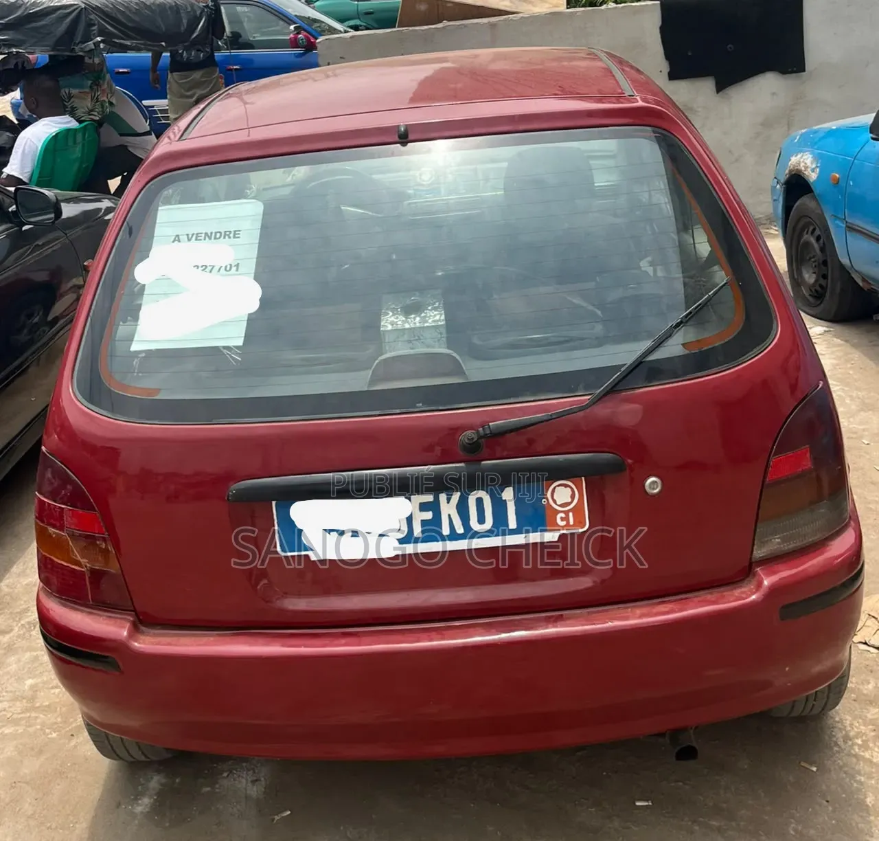 Toyota Starlet 2000 Rouge