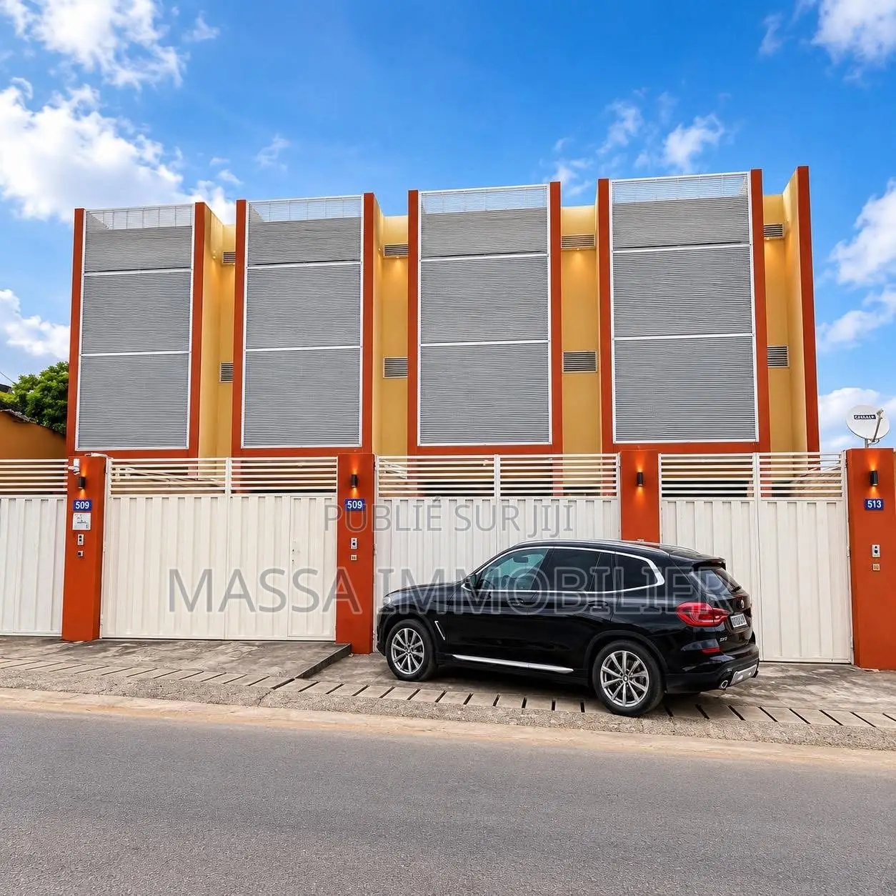 3chbre Duplex dans Massa Immobilier, Cocody à Louer
