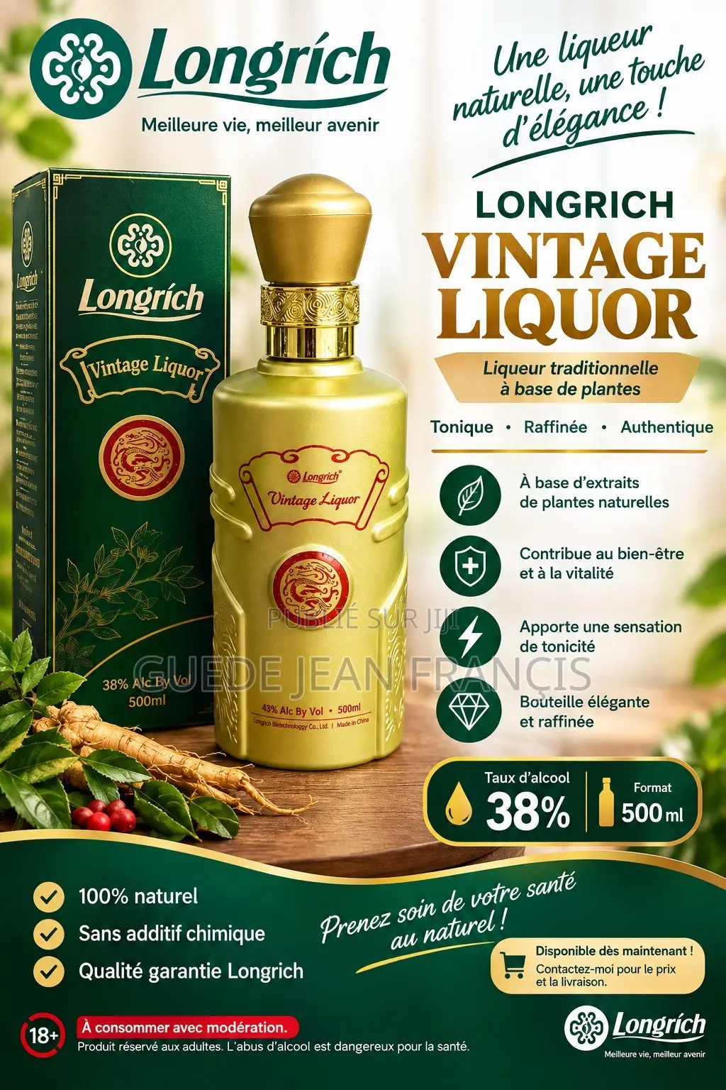 Liqueur Longrich
