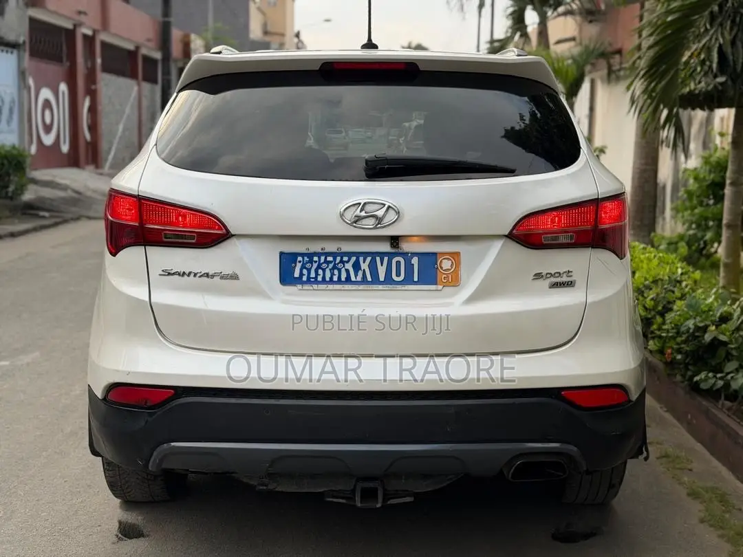Hyundai Santa Fe 2016 Blanc
