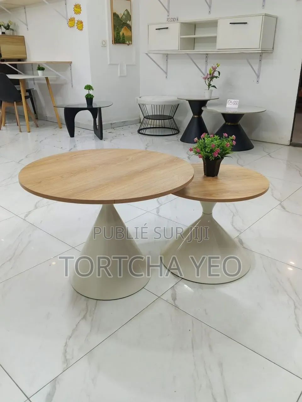 Sublimez Votre Salon Avec Ce Duo De Tables Design – 40 000 F