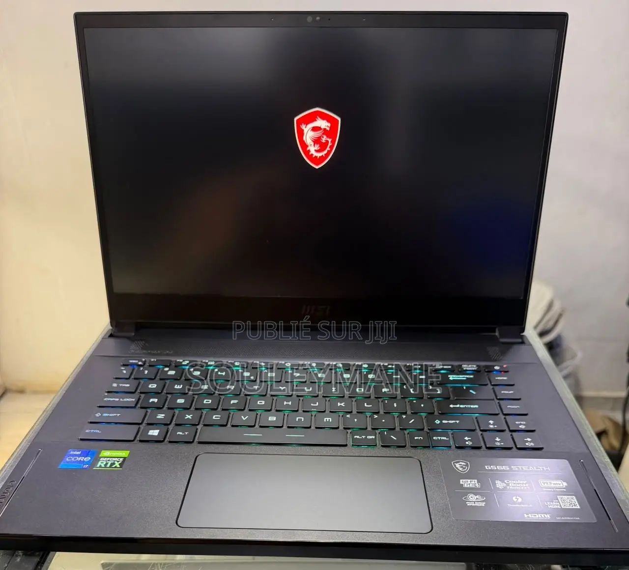 Ordinateur portable MSI GS66 Stealth 11UH 32GB Intel Core i7 SSD 1T