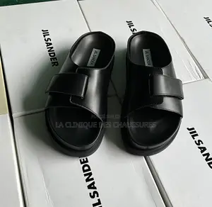 Claquettes en Cuir Jil Sander