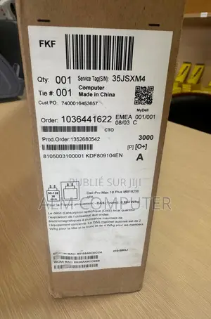 Nouveau Dell Pro Max 16 32GB Intel Core Ultra 7 SSD 1T