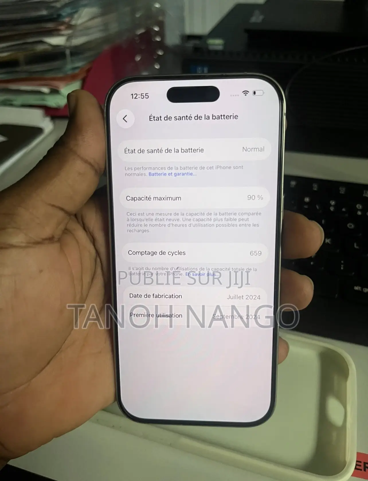 Pomme iPhone 16 Pro 128 GB Gris