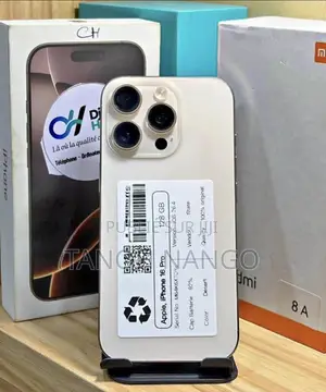 Pomme iPhone 16 Pro 128 GB Blanc