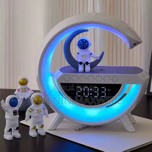 Réveil Bluetooth Astromaute Avec Veilleuse LED