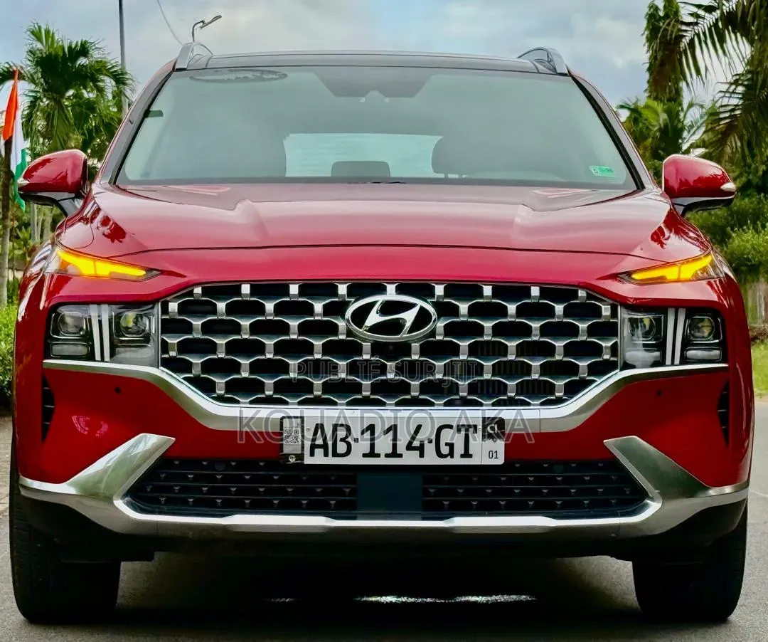 Hyundai Santa Fe Calligraphy 2022 Rouge