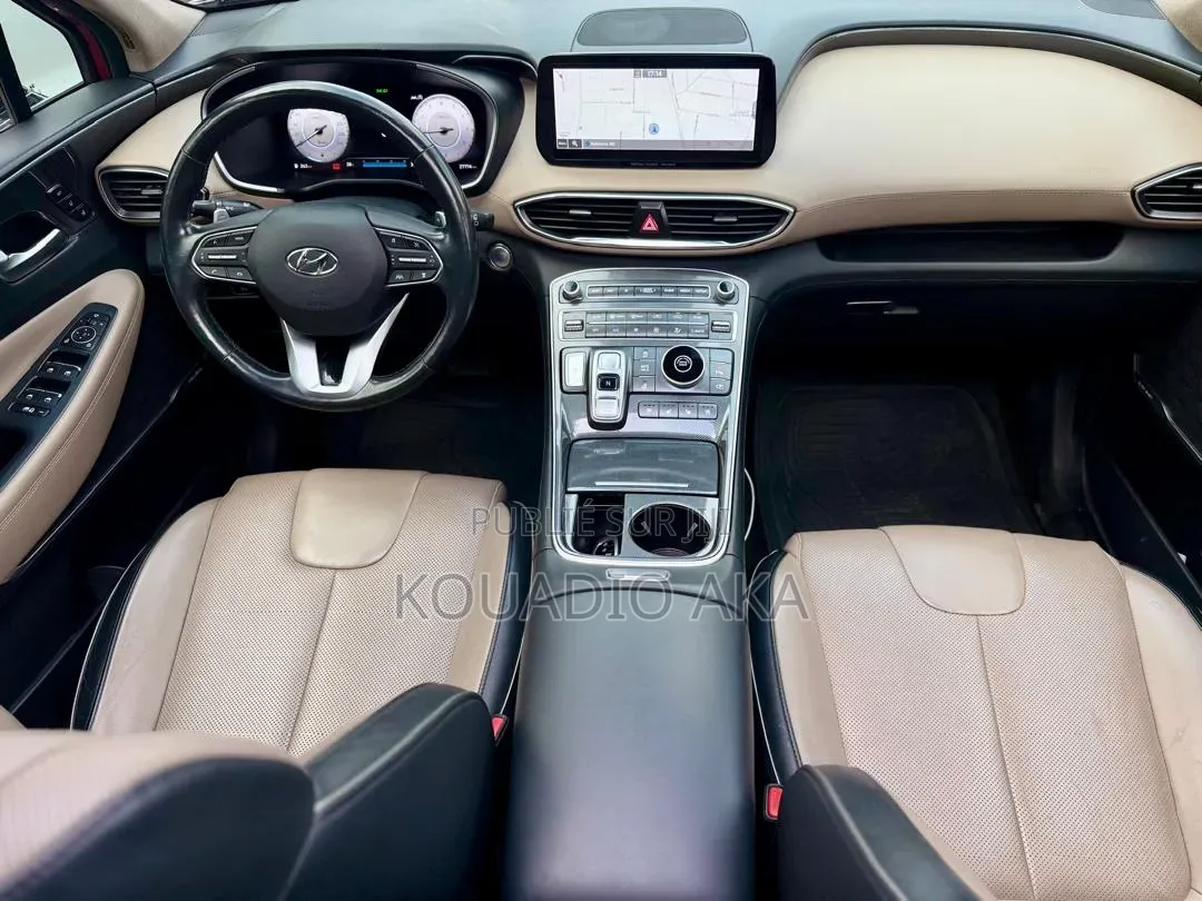Hyundai Santa Fe Calligraphy 2022 Rouge