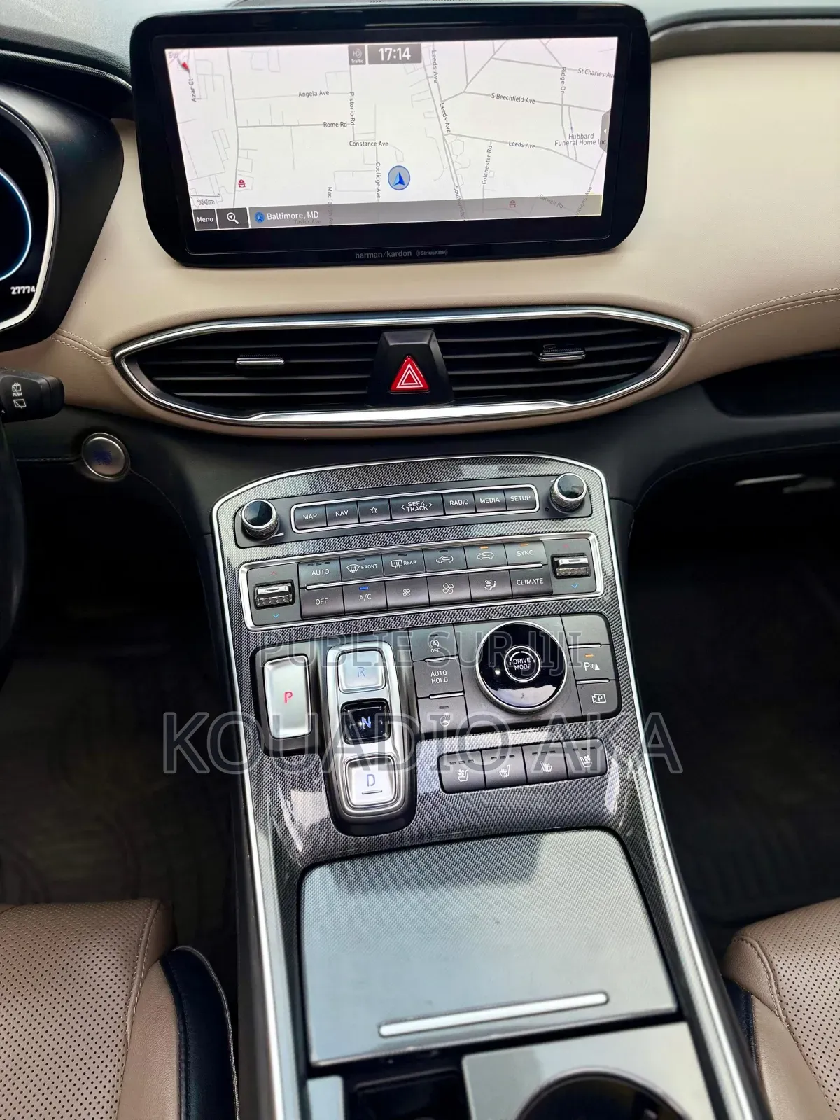 Hyundai Santa Fe Calligraphy 2022 Rouge