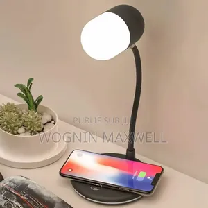 Lampe De Bureau LED Avec Chargeur Sans Fil