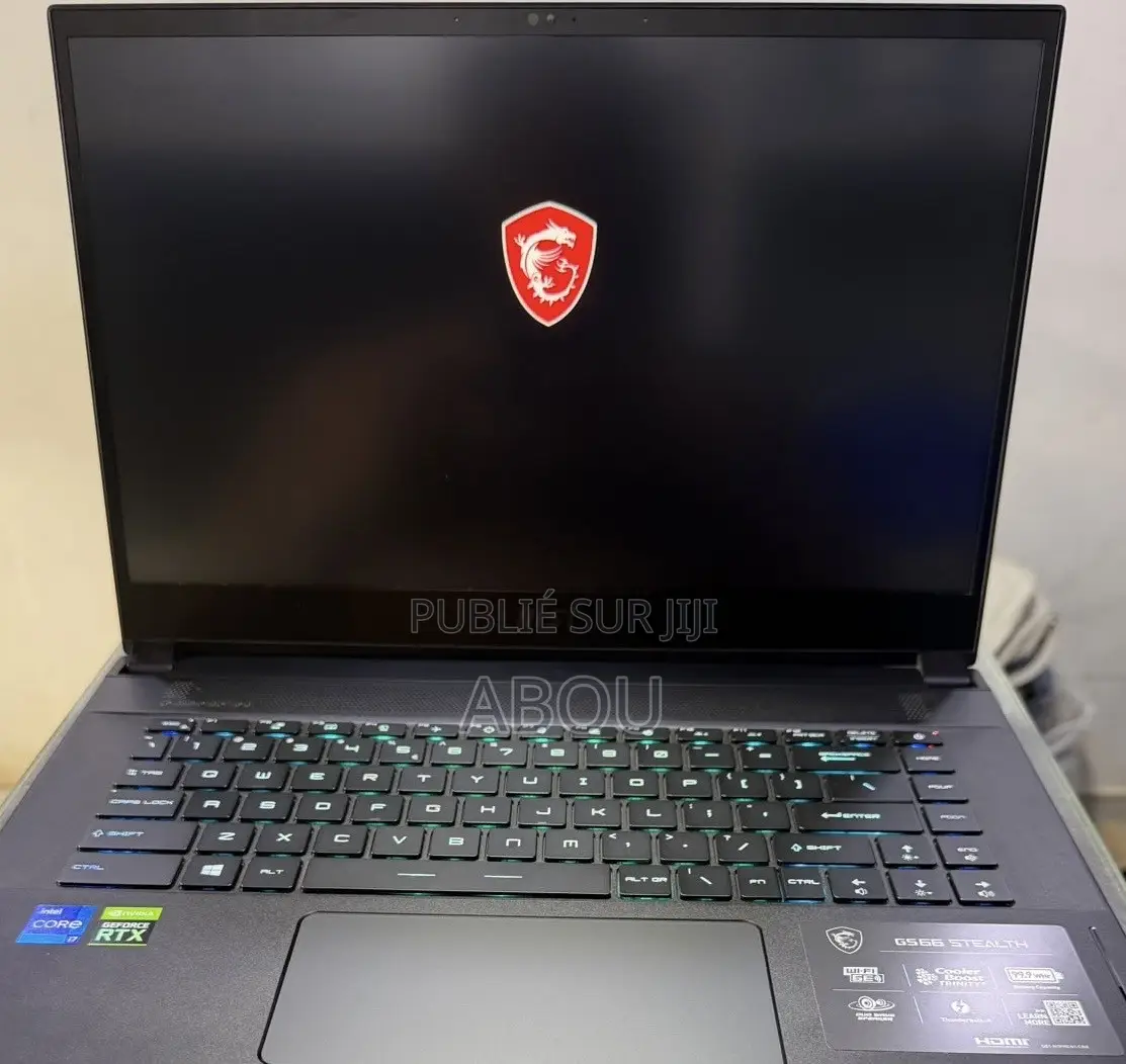 Ordinateur portable MSI GS66 Stealth 11UH 32GB Intel Core i7 SSD 1T