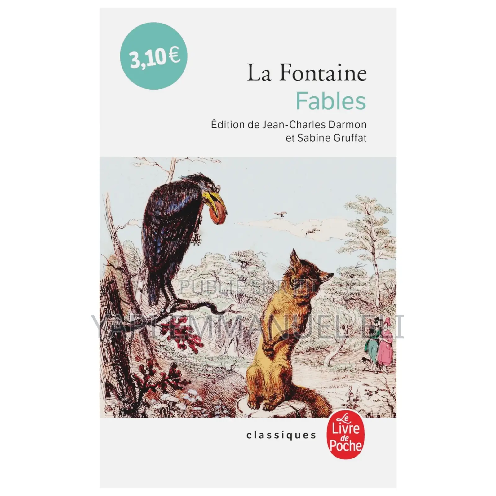 La Fontaine Fable Livre De Poche