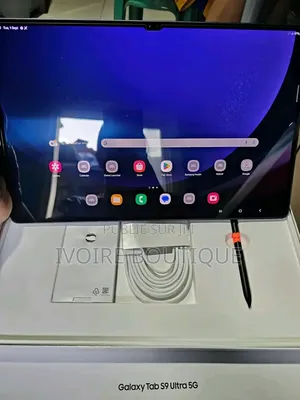 Nouveau Samsung Galaxy Tab S9 Ultra 256 GB Noir