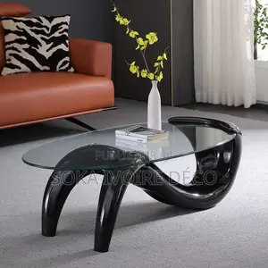 Table Basse Centrale Vitrée