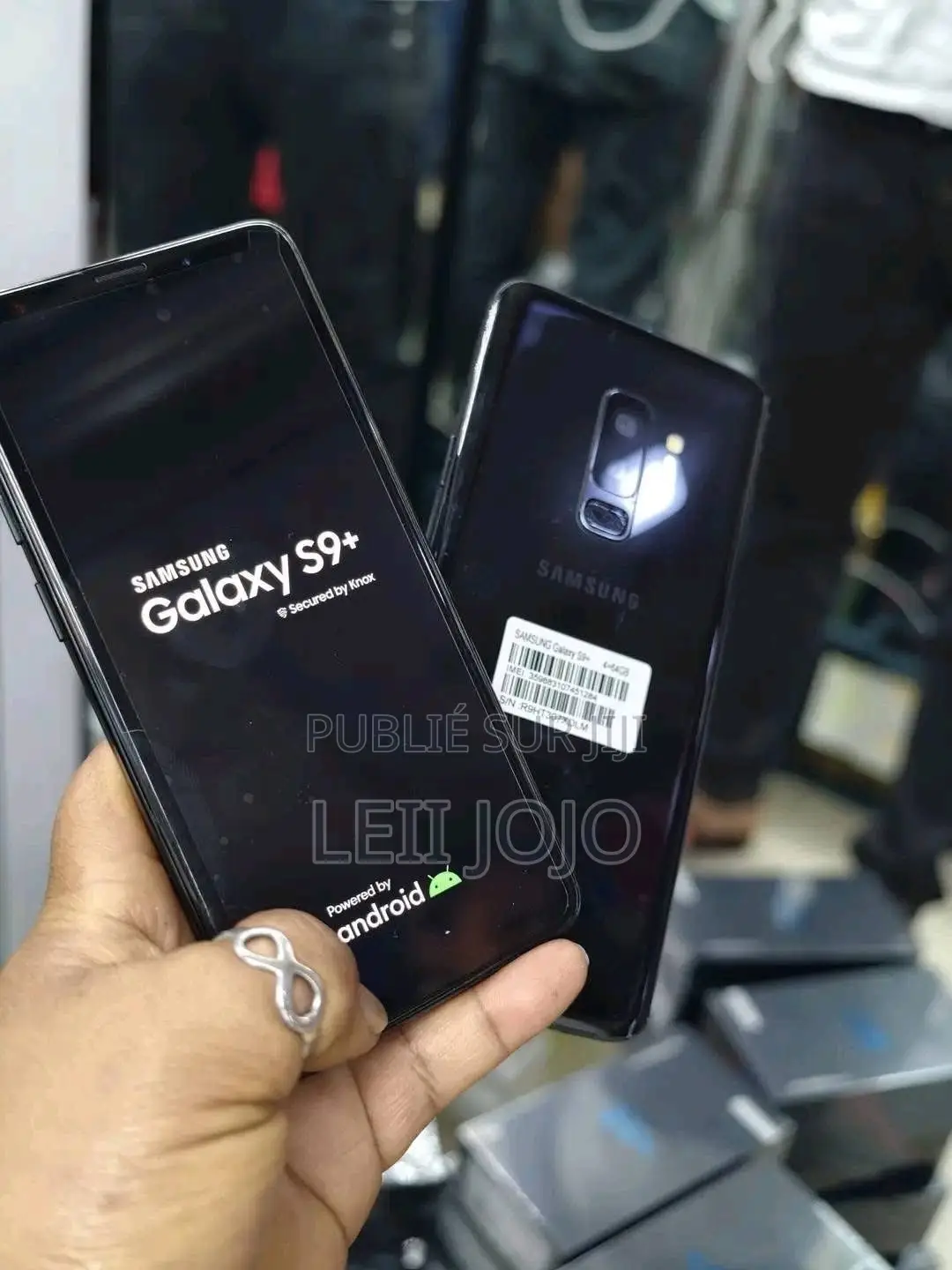 Nouveau Samsung Galaxy S9 Plus 256 GB Noir