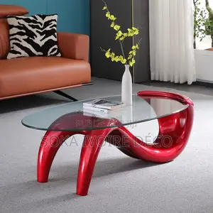 Table Basse Centrale Vitrée
