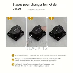 Serrure À Combinaison Robuste Pour Porte d'Armoire