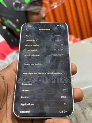 Nouveau Pomme iPhone 13 128 GB Blanc