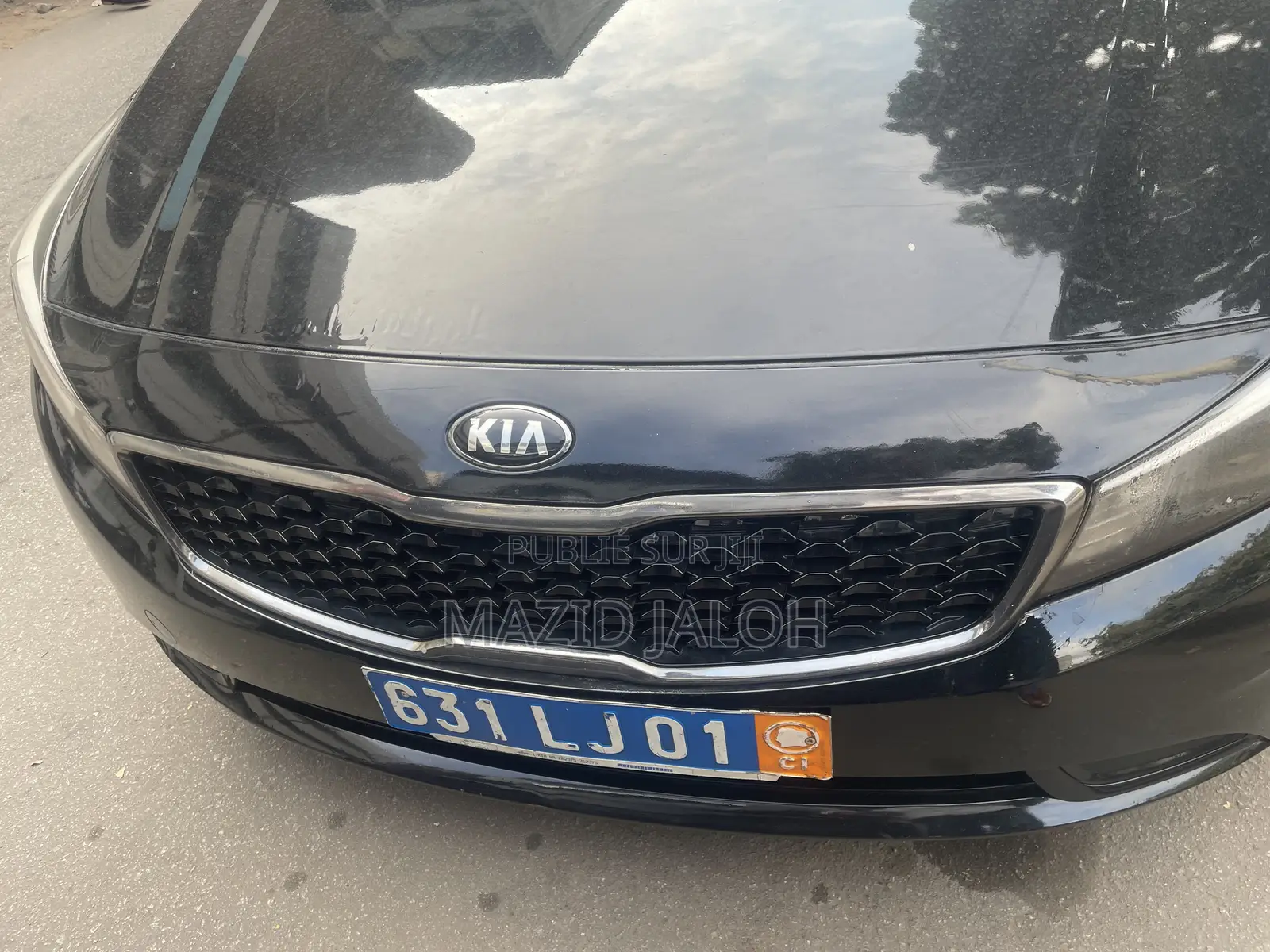 Kia Forte S Sedan 2018 Noir