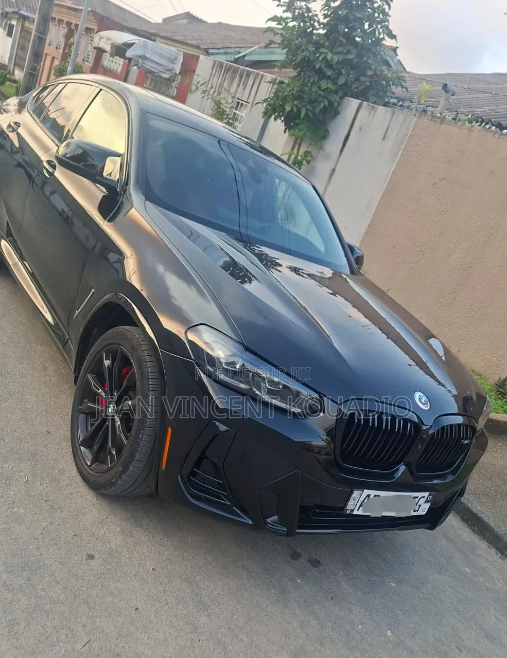 BMW X4 2024 Noir