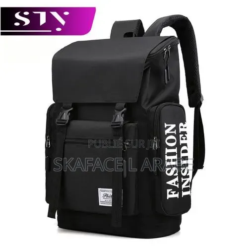 Sac À Dos Scolaire - Noir