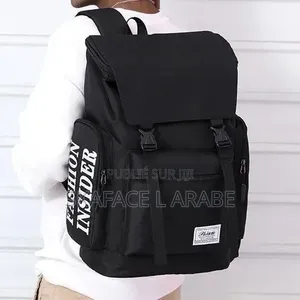 Sac À Dos Scolaire - Noir