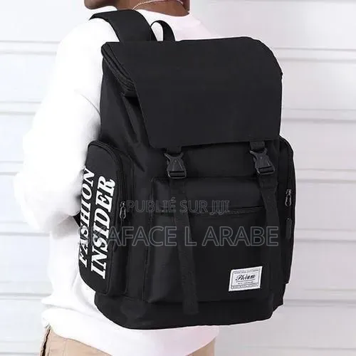 Sac À Dos Scolaire - Noir