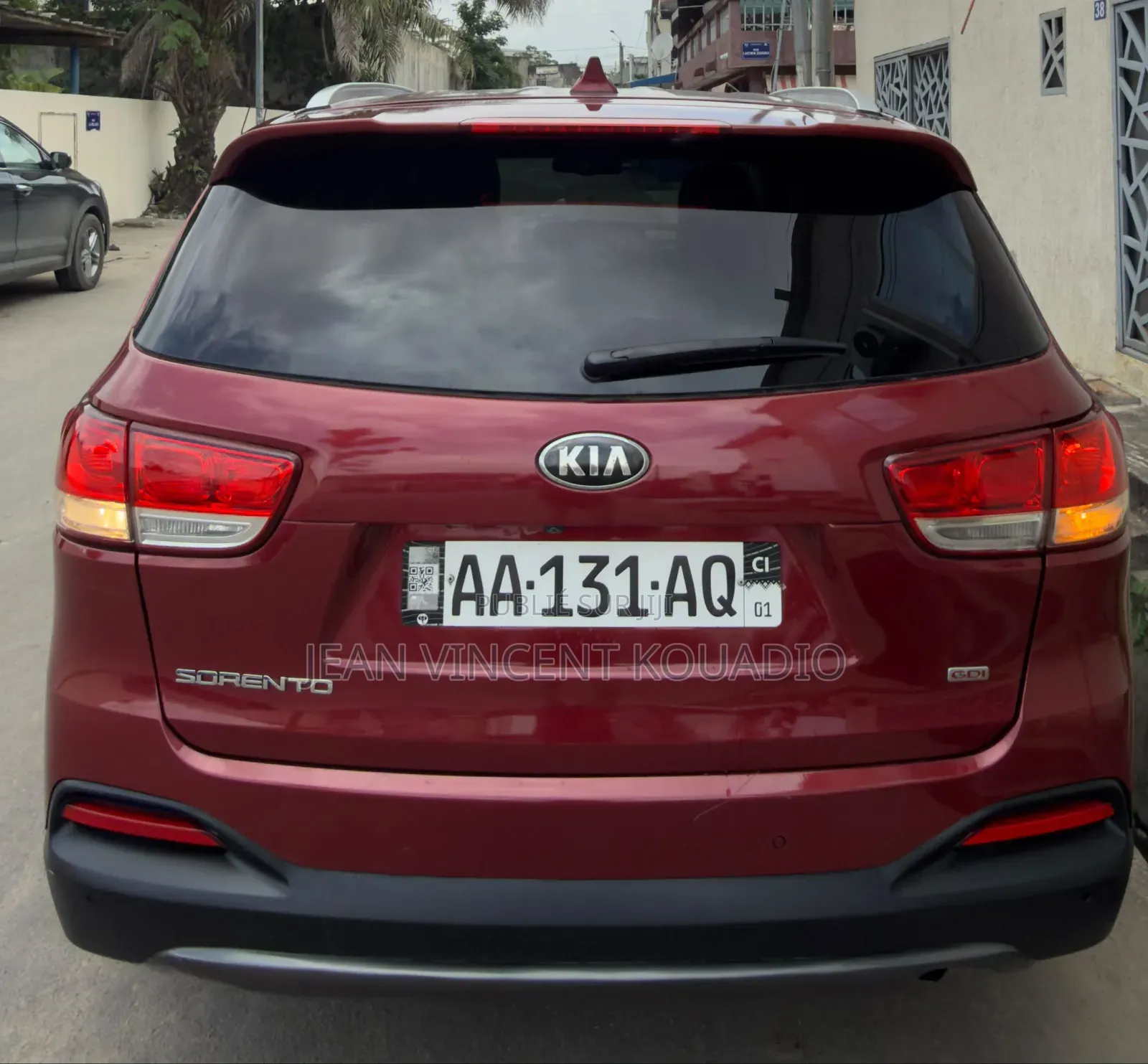 Kia Sorento 2018 Rouge