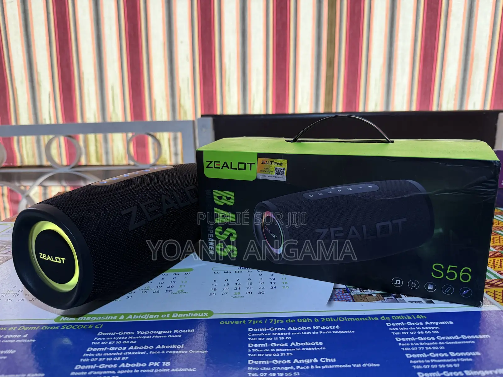 Enceinte Bluetooth Zealot S56