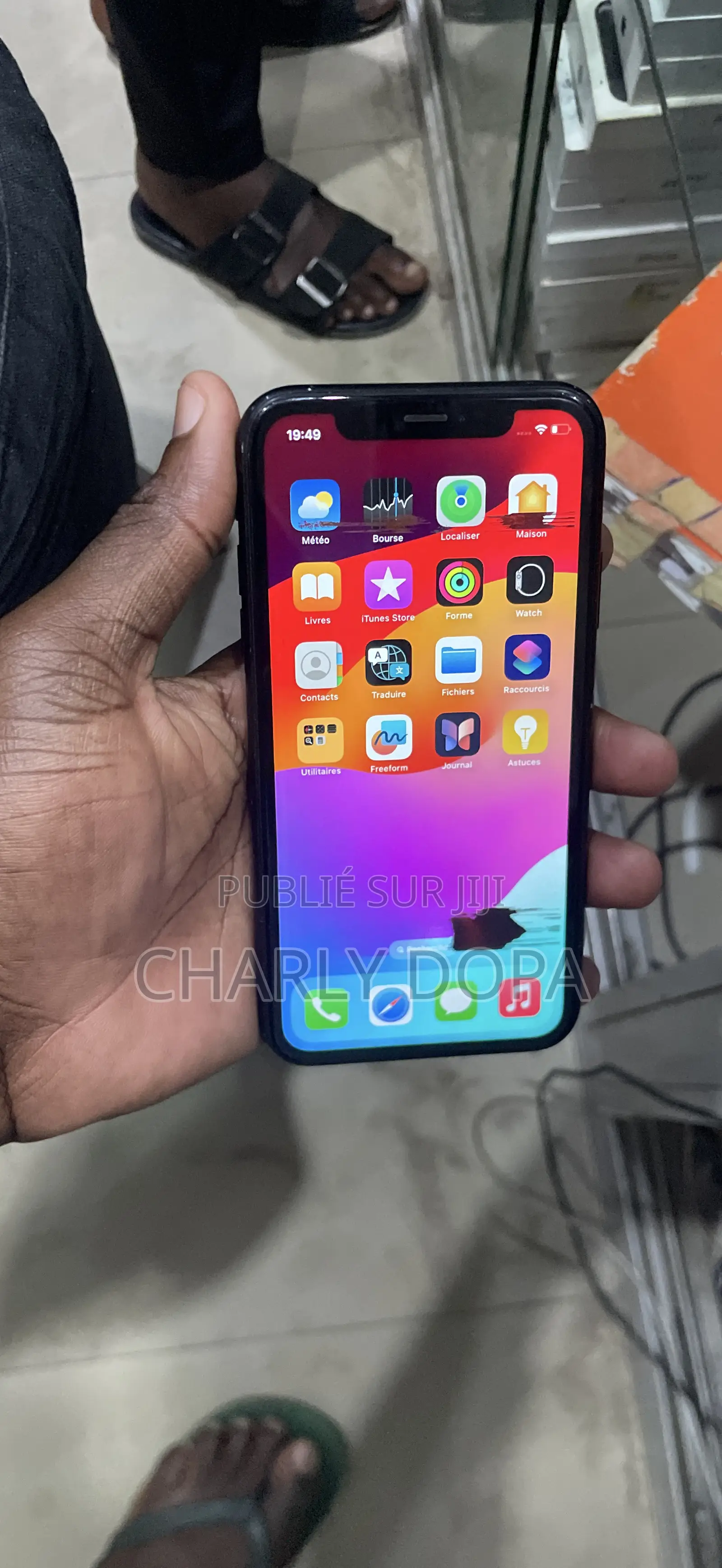 Pomme iPhone XR 64 GB Noir