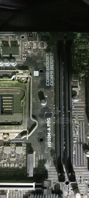 MSI H510m-a PRO — Carte Mère DDR4 – LGA1200 – M.2 NVMe