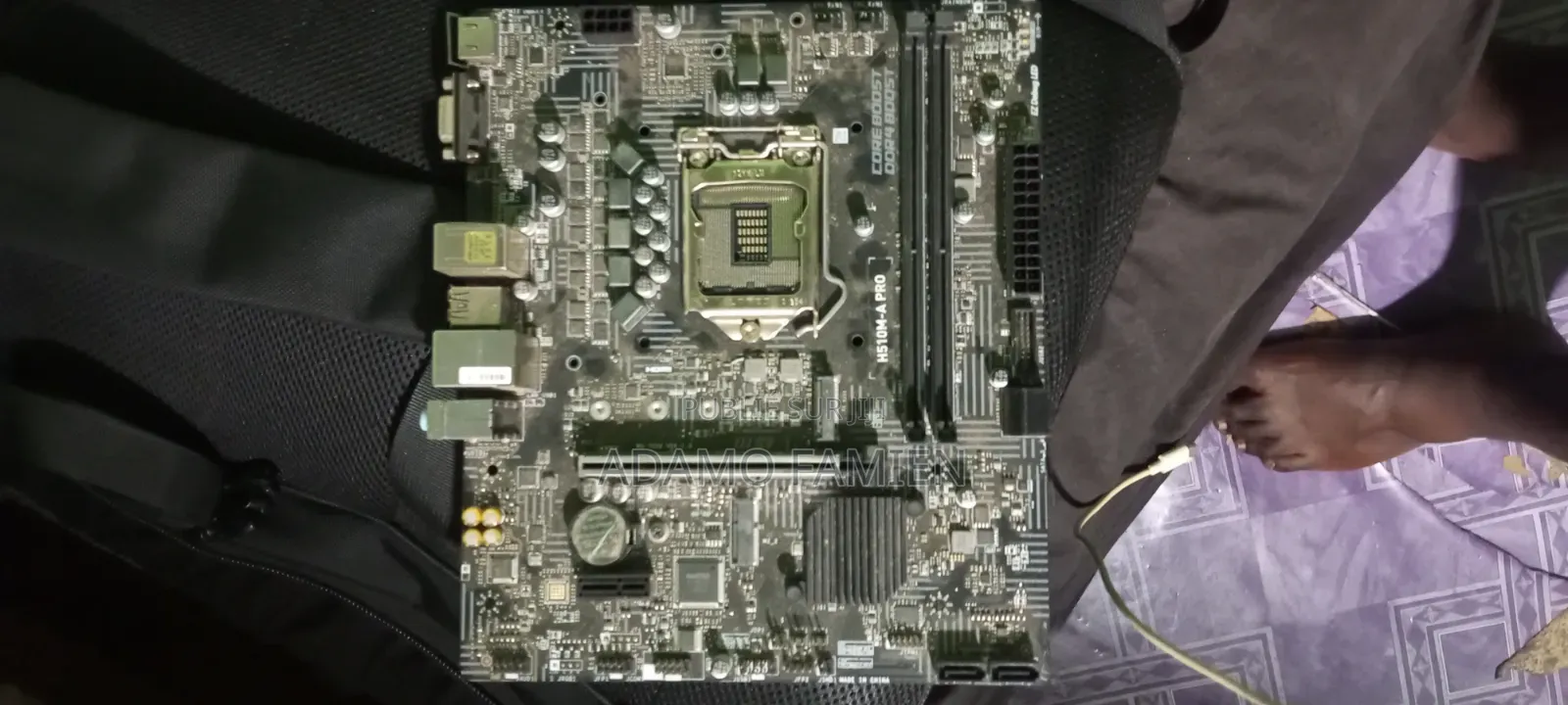 MSI H510m-a PRO — Carte Mère DDR4 – LGA1200 – M.2 NVMe