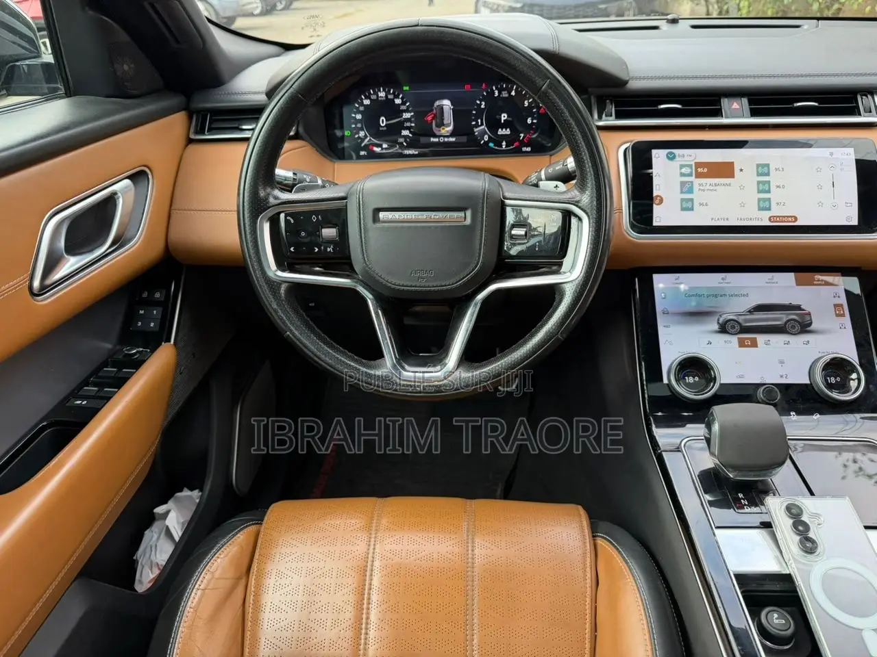 Land Rover Range Rover Velar R-Dynamic HSE 2021 Noir