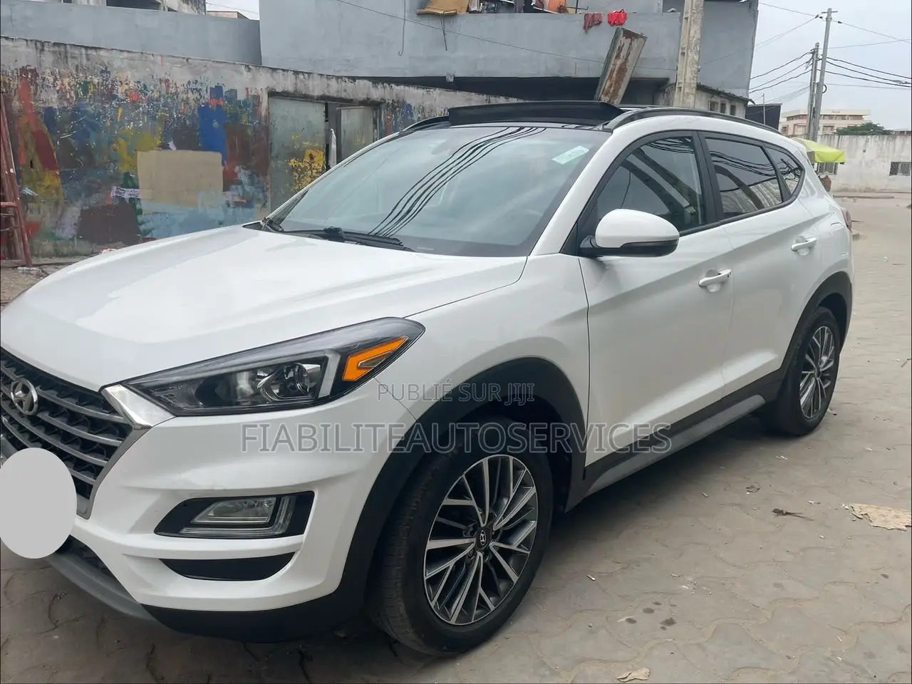 Hyundai Tucson Ultimate 2021 Blanc
