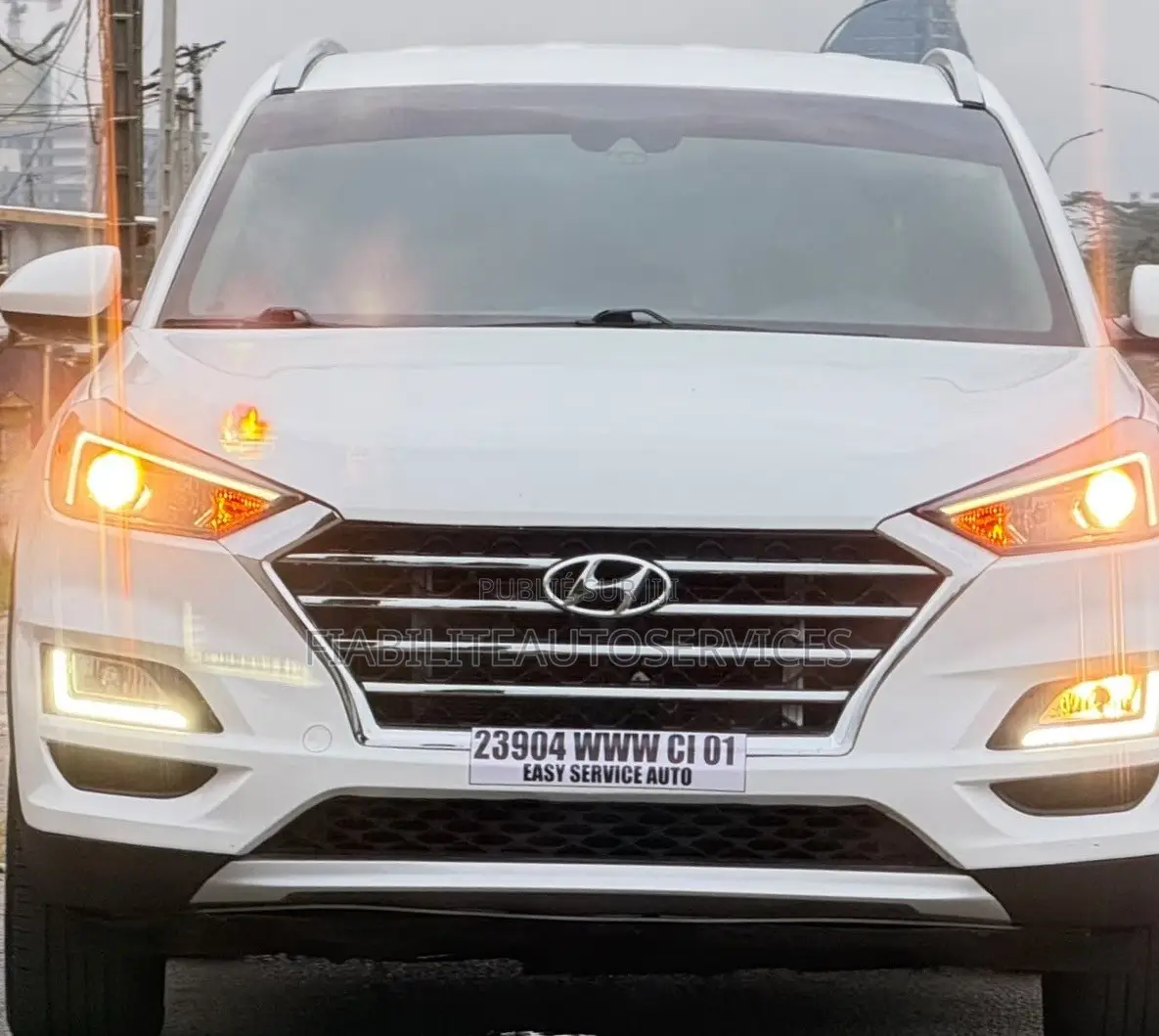 Hyundai Tucson SEL 2021 Blanc