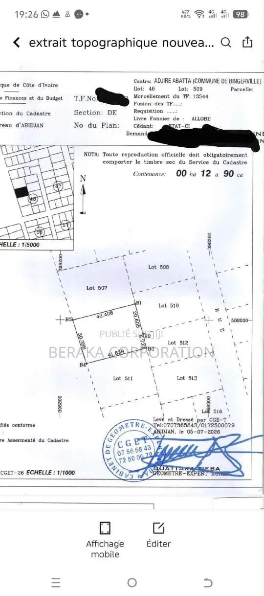 VENTE DERNIÈRE HEURE – ABATTA ! ABATTA – Dos De L’École