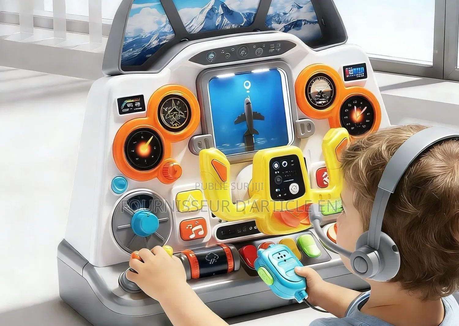 Cockpit D’avion Pour Enfants.