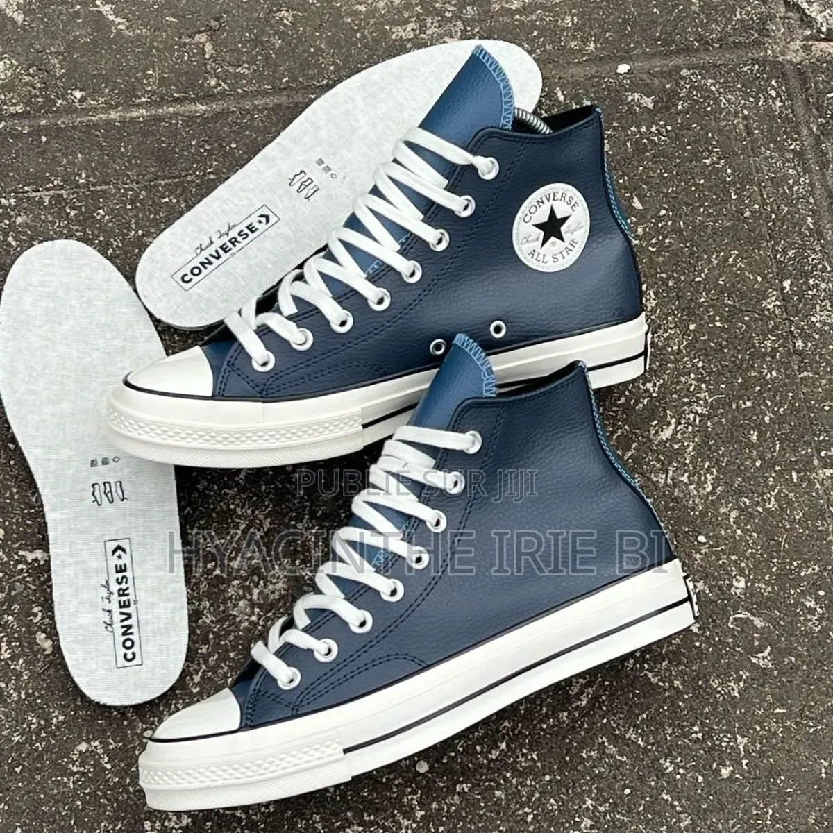 Converse All Stars Matière Cuir Véritable Authentique Original