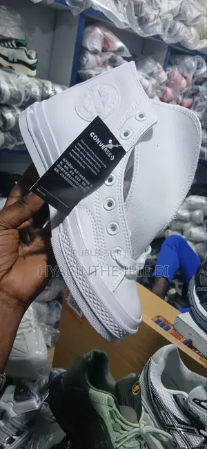 Converse All Stars Matière Cuir Véritable Authentique Original